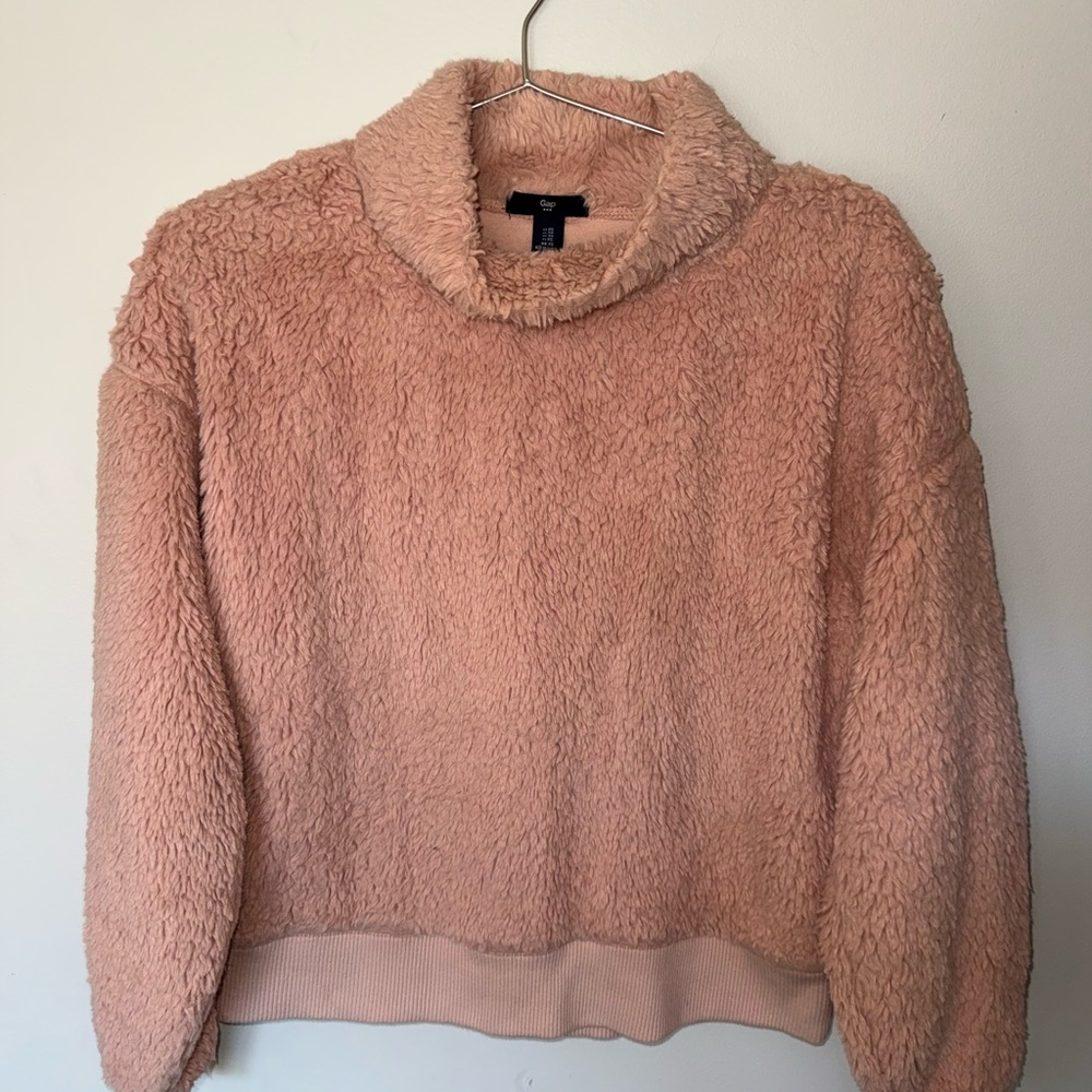 GAP Soft Blush Cowl Neck Sweater